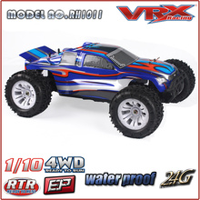 VRX 1/10th 4WD Brushless RC modelo Racing carro de corrida